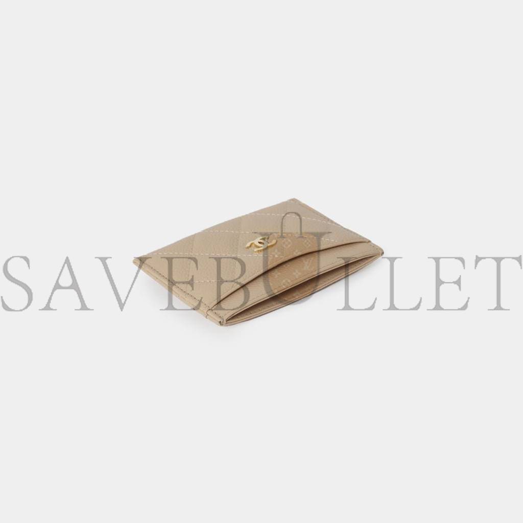 Ch*el classic card holder gold hardware ap0213 y33352 ni687 （11.2*7.5*0.5cm）